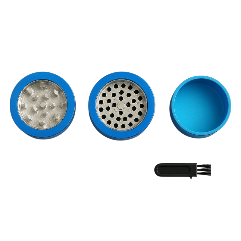 Grinder 50 mm 4 piezas - Champiñon Golden Teacher