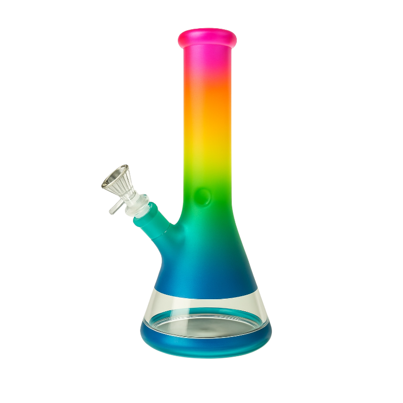 Pyrex - Rainbow Canabis Bong 105 mm x 220 mm