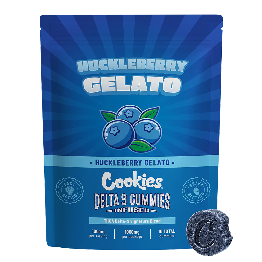 Cookies- THCA/Delta 9 Special Blend Infused Gummy Huckleberry Gelato