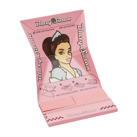 Blazy  Susan - Kit deluxe Papel con filtros 1 1/4 Rosa