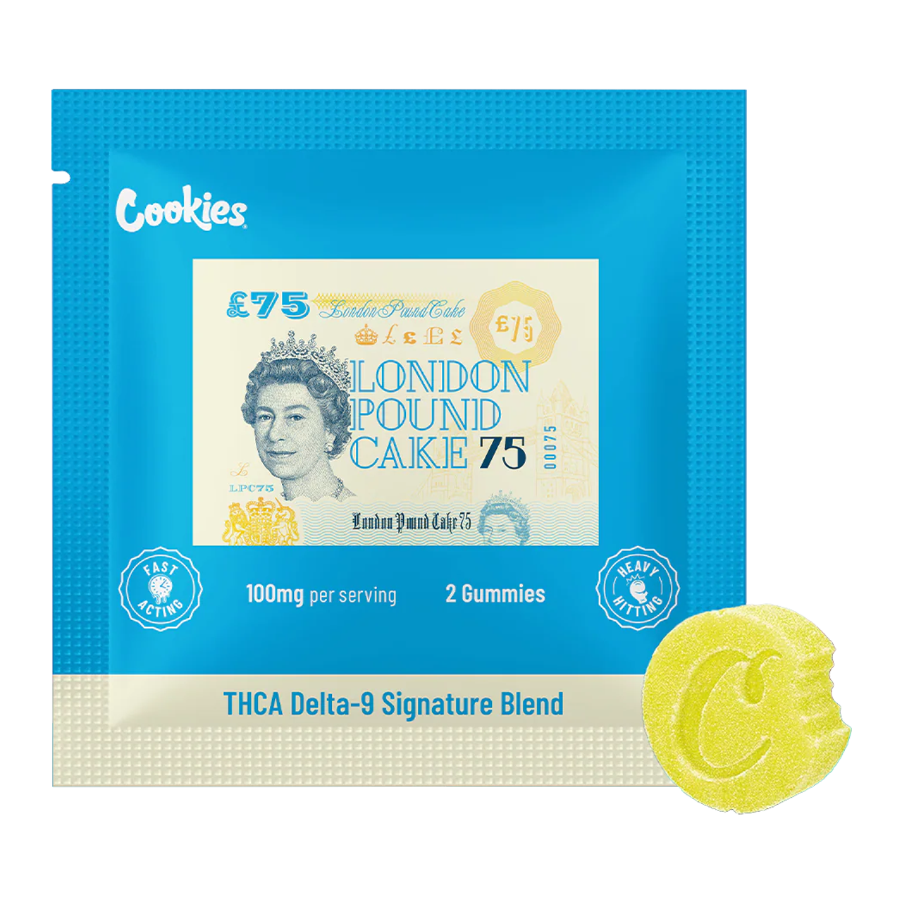 Cookies- THCA/Delta 9 Special Blend Infused Gummy Huckleberry Gelato