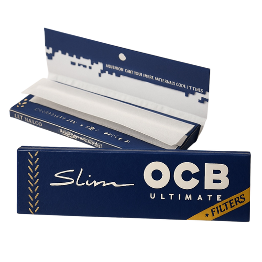 OCB - Kit deluxe Papel con filtros king size natural slim