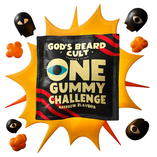 Gods Beard Cult - One Gummy Challenge 300 mg