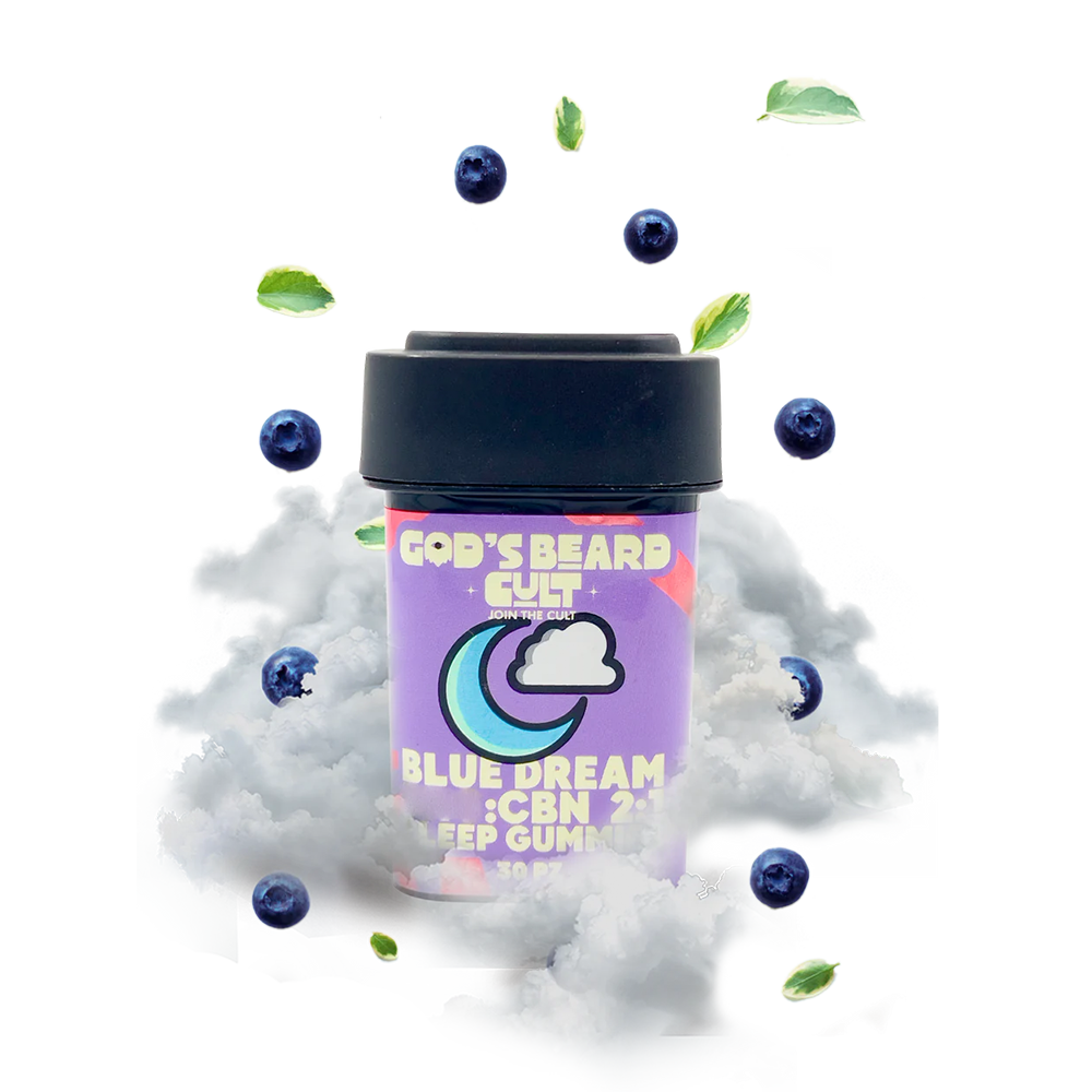 Gods Beard Cult - Gummies - Sleepy Gummies THC - CBN