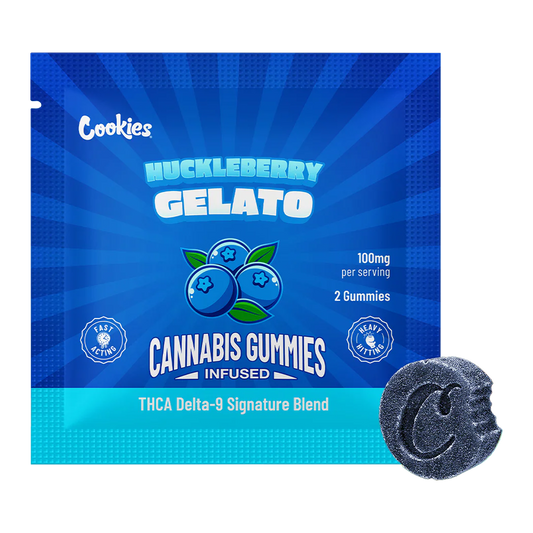 Cookies- THCA/Delta 9 Special Blend Infused Gummy Huckleberry Gelato