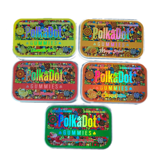 Polka Dot - Gummies con psilocibina 4 gramos