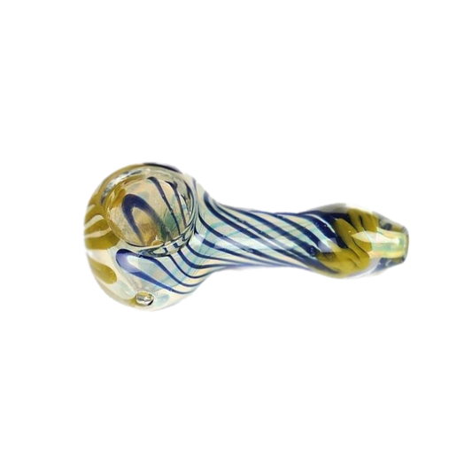 Pyrex - Pipa vidrio decorada 9 cm