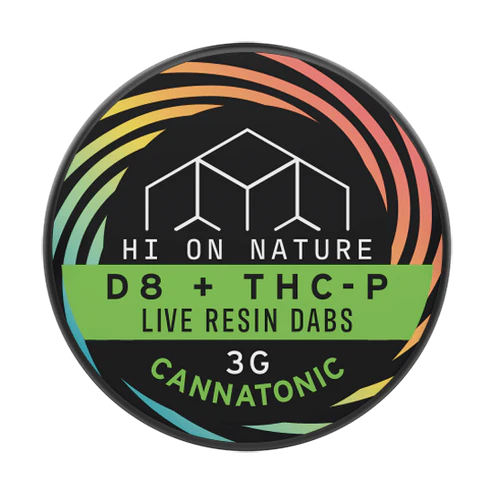 Hi On Nature - Delta 8 + THC P- Live Resin - 3 gramos