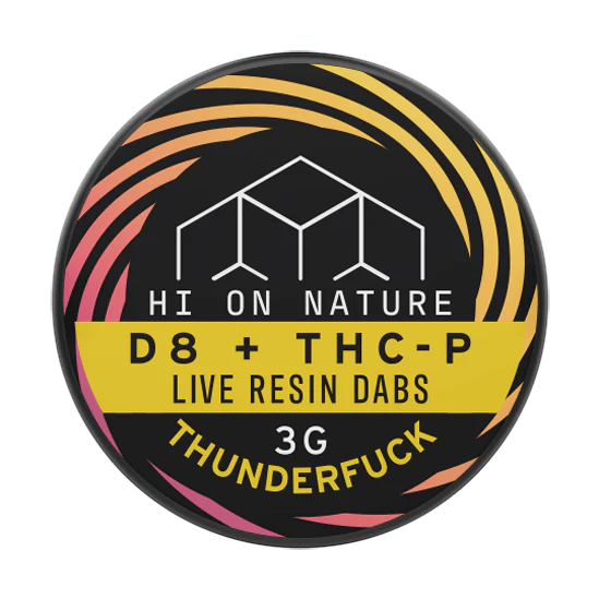 Hi On Nature - Delta 8 + THC P- Live Resin - 3 gramos